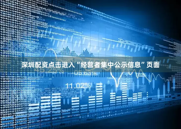 深圳配资点击进入“经营者集中公示信息”页面