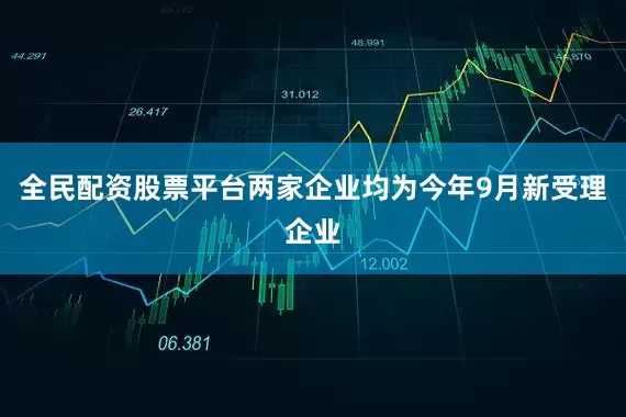 全民配资股票平台两家企业均为今年9月新受理企业